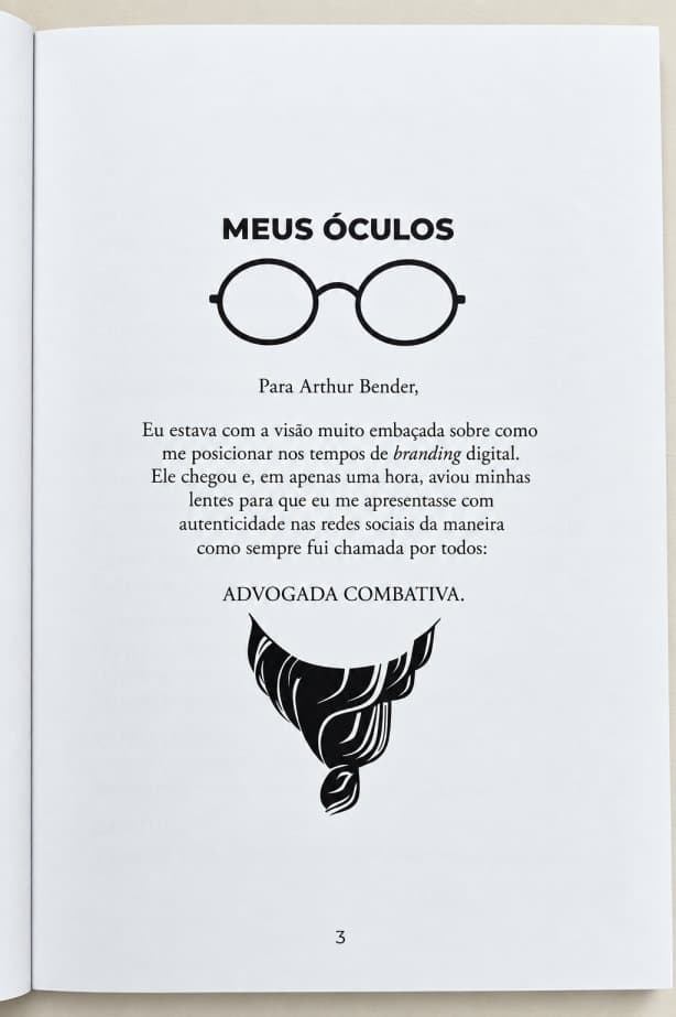 Homenagem a Arthur Bender no livro Os Danos do Amor