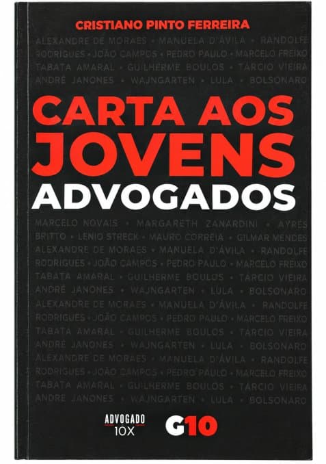 Capa de Carta aos Jovens Advogados